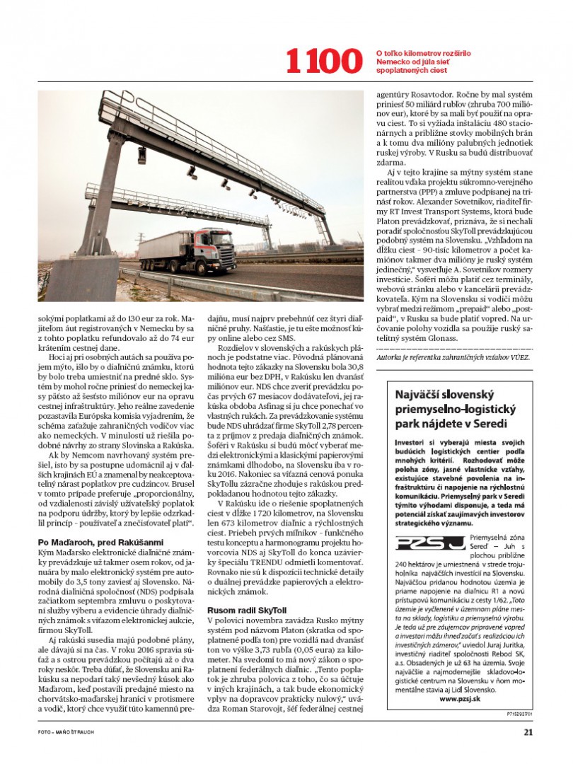 Najvacsi priemyselno-logisticky park na Slovensku